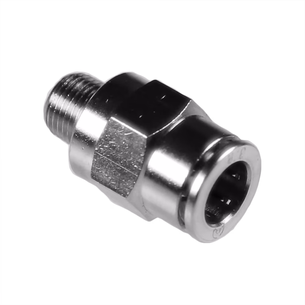Slip lock thread adapter 1/4mpt