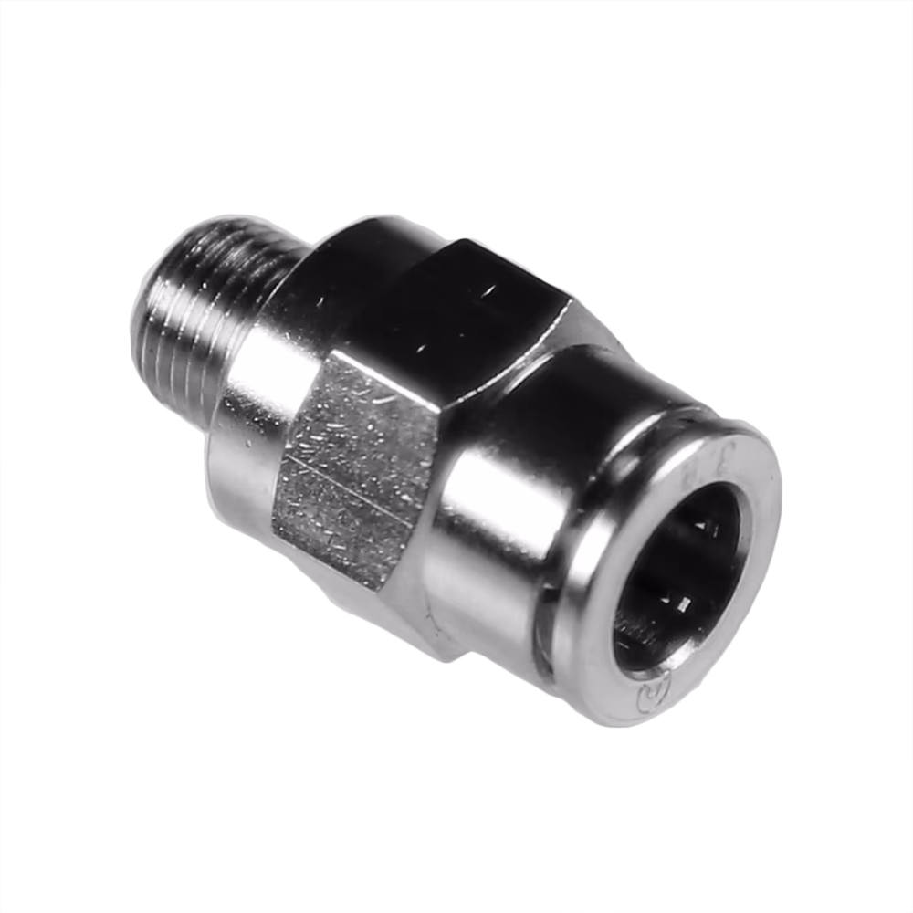 Slip lock thread adapter 1/4mpt