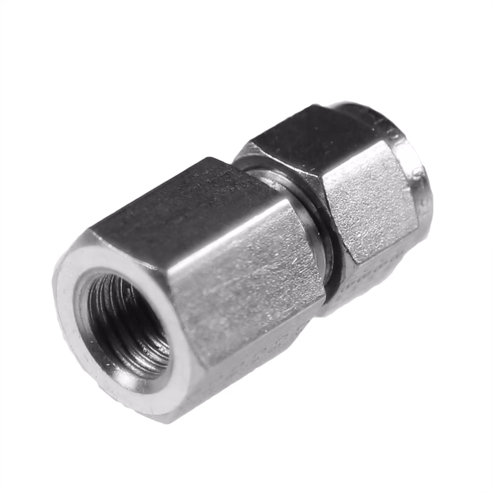 Stainless compression thread adapter