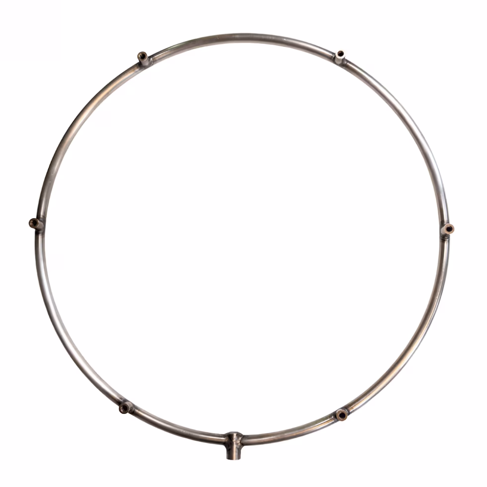 15 inch 6 nozzle stainless steel mist ring 12/24 thread