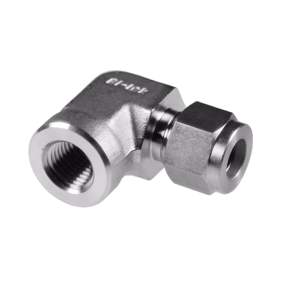 Stainless compression thread adapter 90