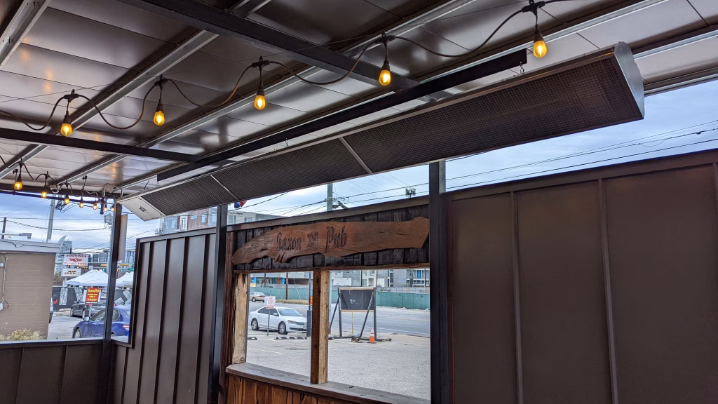 ETS Heater at Saxon Pub