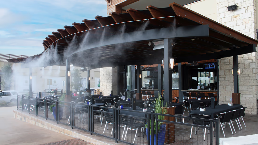 stainless steel misting system