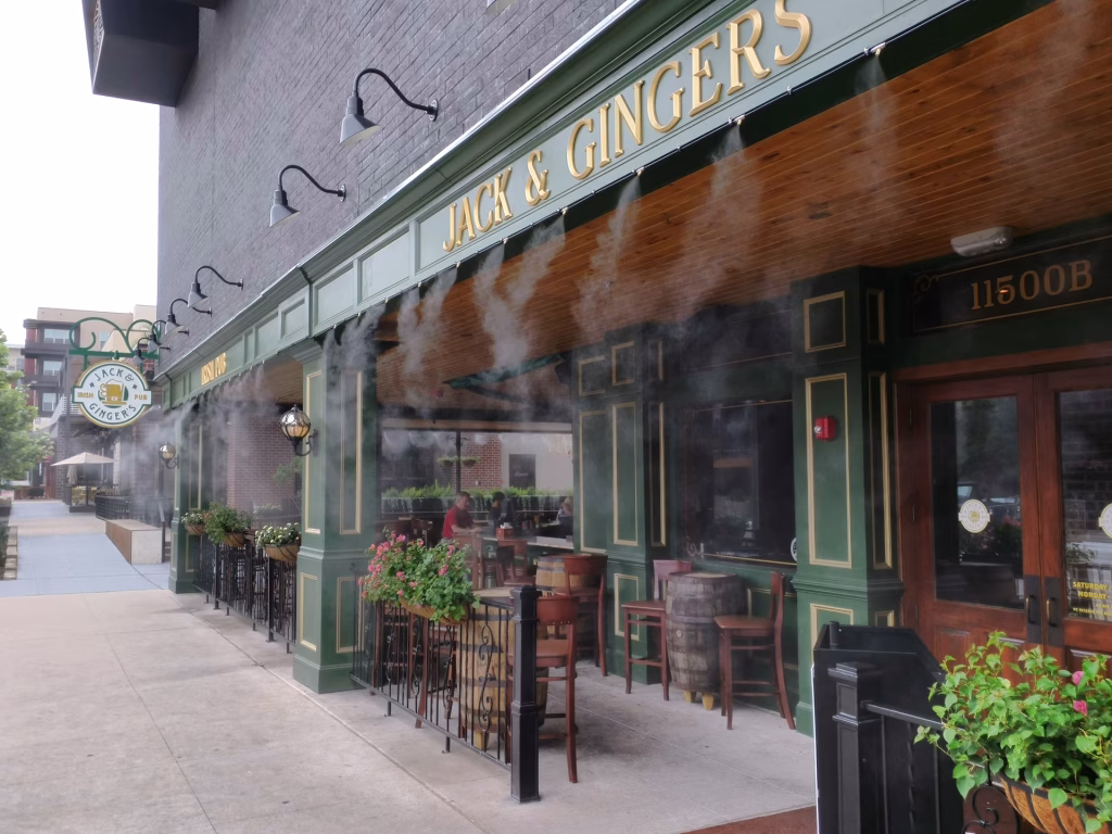 Linear Misting Jack and Gingers Austin